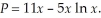 At a football game concession stand,the profit P from selling x number of T-shirts (in hundreds)is given by   Find   .Use your graphing calculator to graph both P and   on the same set of axes.Verify that when the graph of P reaches its peak,the graph of   crosses the x-axis.<div style=padding-top: 35px> 