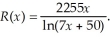 The total revenue from the sales of a certain product are given by    Find the marginal revenue.