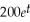 Suppose a population is growing according to the equation P =   .Find the rate of growth of the population,   .<div style=padding-top: 35px> 