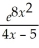 Differentiate: h(x)=  