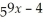 Differentiate: f(x)= (10x - 4)∙  