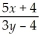 Find    if    = 6x