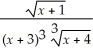 If y =    ,use logarithmic differentiation to find y'.