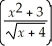 If y =        ,use logarithmic differentiation to find y'.