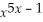 Find y' if y =  
