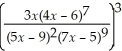 Find y' if y =  
