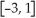 Use your graphing calculator to find the absolute extrema of    on    (round answers to 3 decimal places).