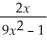 An equation of a horizontal asymptote for the graph of y =   is A)  y = 0. B)  y =   C)  x =   D)  y =   E)  x =  