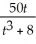A released film has a revenue given by R(t)=    ,where R(t)is in millions of dollars and t is the number of weeks after its release.Sketch the graph of this function.