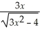 <strong>If y = ,then dy =</strong> A) dx. B) dx. C) 6x dx. D) dx. E) dx.