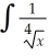 Determine: dx