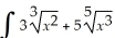 Find the indefinite integral    dx.