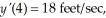 The acceleration of an object after t seconds is given by y'' = 5t - 6,the velocity at 4 seconds is given by    and the position at 1 second is given by    Find y(t).