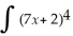 Determine:    dx