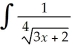 Determine:    dx
