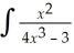 Determine:    dx