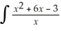 Determine:    dx