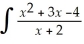   dx = A)    + 5x + 6 ln   + C B)    + x - 6 ln   + C C)    ln   + C D)    ln   + C E)     