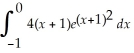   = A)    (e - 1)  B)  1 - e C)  2(e - 1)  D)  e(3e - 2)  E)  0