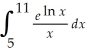 Evaluate:  