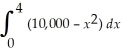 A company has determined that its marginal revenue function (in dollars)is given by    where x is the number of units sold.Find the total revenue for selling 4 units by evaluating    .