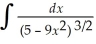Use the formula    =    + C to find    .