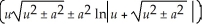 Use the table below to determine    dx.Indicate the formula number employed. I.    + C II.    + C III.        + C IV.    + C