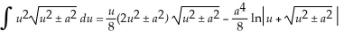 Use the table below to determine    dx.Indicate the formula number employed. I.    + C II.    + C III.        + C IV.    + C