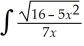 Use the tables to find:    dx