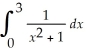 Use the trapezoidal rule with n = 3 to estimate the value of  