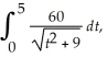 An oil tanker is losing oil at a rate of R'(t)= where t is the time in minutes and R(t)is the radius of the oil slick in feet.Use n = 6 and Simpson's rule to approximate the size of the radius after 5 seconds.