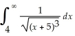 Either find the value of    or show that it diverges.