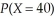 Suppose X has binomial distribution with n = 100 and p =    .Using the normal approximation,find (a)    and (b)  