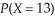 Suppose X has binomial distribution with n = 100 and p = 0.1.Using the normal approximation,find (a)    and (b)  
