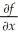 Find and where f(x,y)= + ln 3x and evaluate both derivatives at