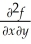 Let f(x,y)= 3 + 5 .Find: , ,