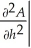 An empirical formula relating the surface area A (in square inches)of an average human body to the weight w (in pounds)and the height h (in inches)of the person is A(w,h)= 15.64        . Find        and        .