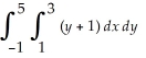 Evaluate:  
