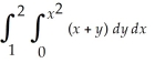 Evaluate:  