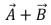 In the diagram,   has magnitude 12 m and   has magnitude 8 m.The x component of   is about:   A) 1.5 m B) 4.5 m C) 12 m D) 15 m E) 20 m
