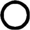 An annular ring of aluminum is cut from an aluminum sheet as shown.When this ring is heated:   A) the aluminum expands outward and the hole remains the same in size B) the hole decreases in diameter C) the area of the hole expands the same percent as any area of the aluminum D) the area of the hole expands a greater percent than any area of the aluminum E) linear expansion forces the shape of the hole to be slightly elliptical