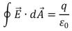 Consider Gauss law:   .Which of the following is true? A)    must be the electric field due to the enclosed charge B) If q = 0 then   everywhere on the Gaussian surface C) If the three particles inside have charges of +q, +q and -2q, then the integral is zero D) On the surface   is everywhere parallel to   E) If a charge is placed outside the surface, then it cannot affect   at any point on the surface