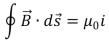 In Ampere's law,   , the integration must be over any: A) surface B) closed surface C) path D) closed path E) closed path that surrounds all the current producing  