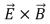 For an electromagnetic wave the direction of the vector   gives: A) the direction of the electric field B) the direction of the magnetic field C) the direction of wave propagation D) the direction of the electromagnetic force on a proton E) the direction of the emf induced by the wave