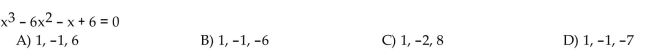 Solve the polynomial equation by factoring.  <div style=padding-top: 35px> 