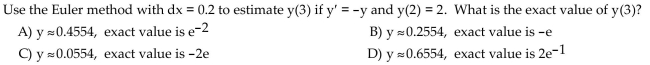 Solve. Round your results to four decimal places.