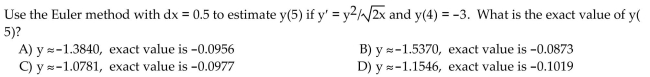 Solve. Round your results to four decimal places.