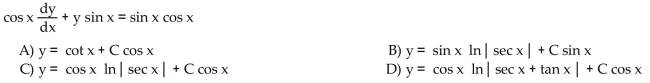 Solve the differential equation.