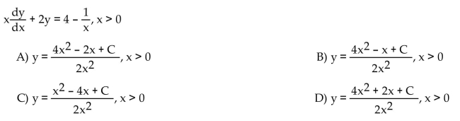 Solve the differential equation.