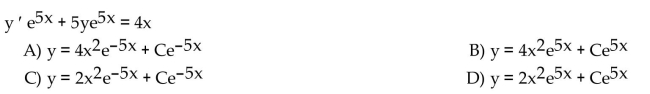 Solve the differential equation.